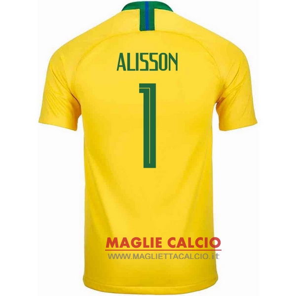 maglietta brasile 2018 alisson 1 prima